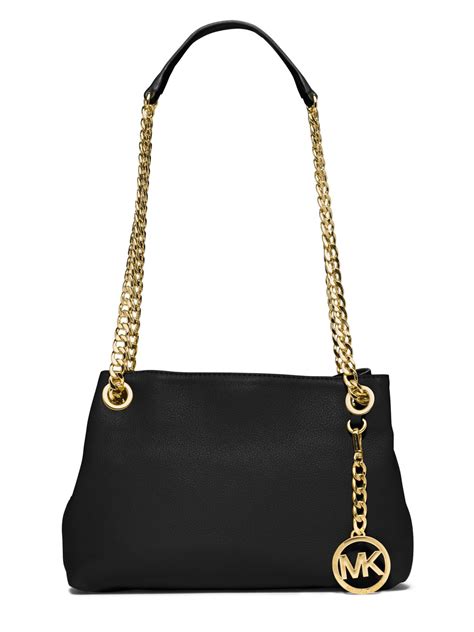 michael kors purse with gold chain crossbody strap|michael kors chain strap handbags.